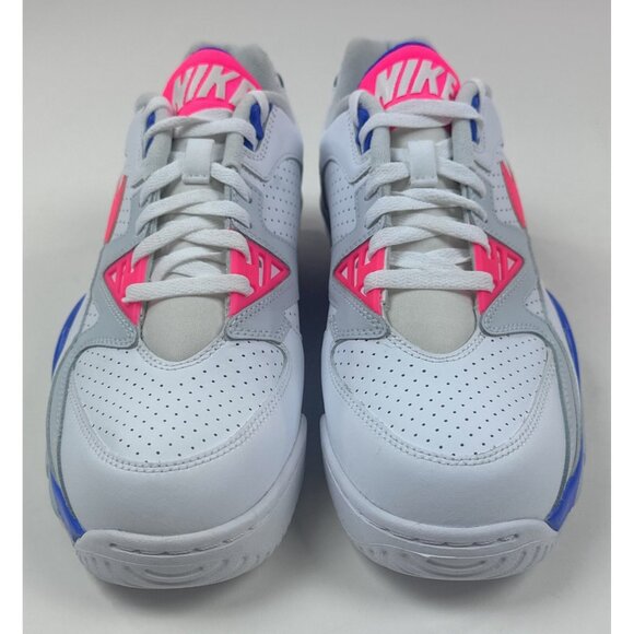 Nike Air Cross Trainer 3 Low Mens Size 10 White Pink Blue Shoes FN6887-100 - Picture 4 of 9